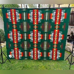 Vintage Pendleton Chief Joseph Blanket.Original Beaver State Box Era & Tags USA.